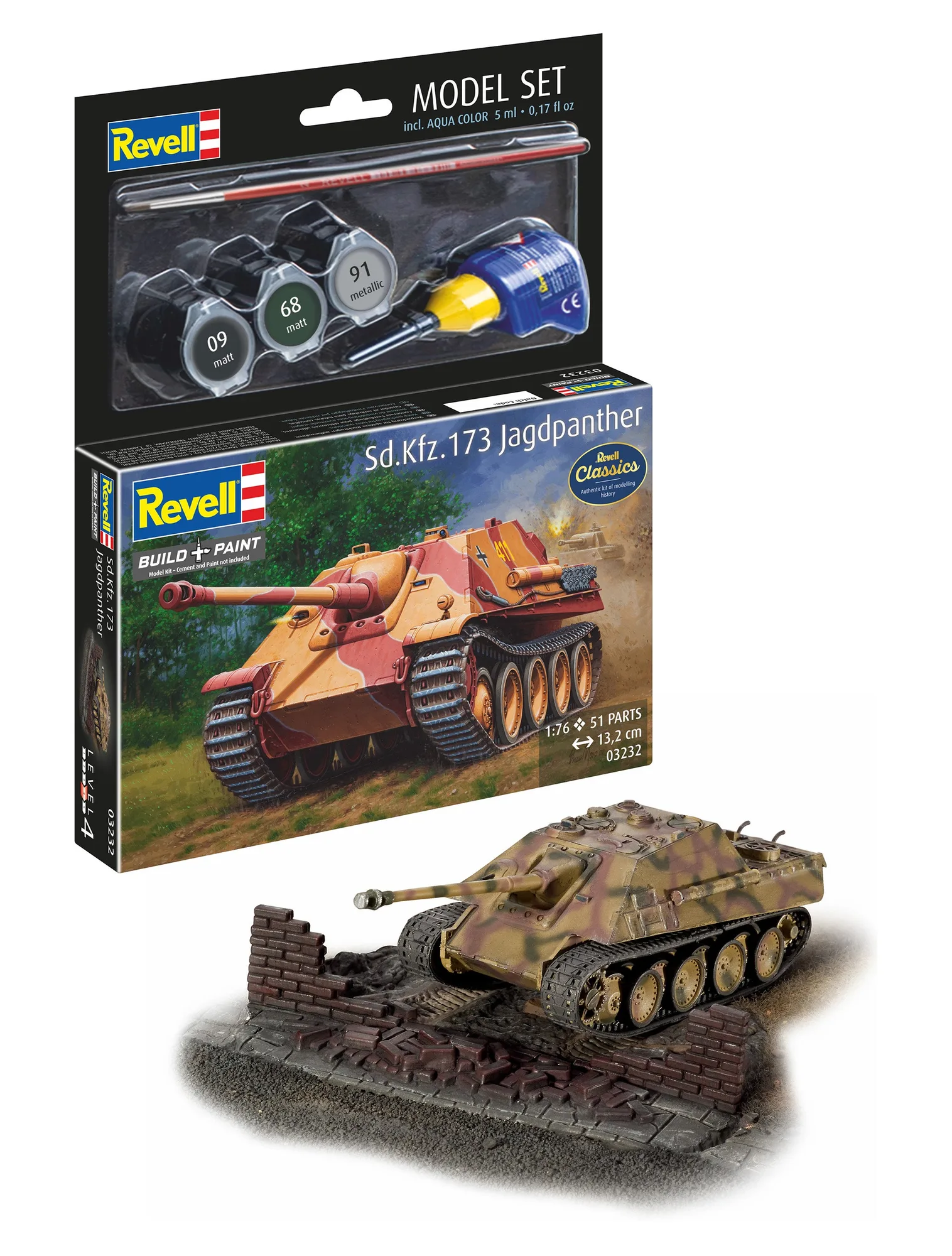 Model Set Sd.Kfz.173 Jagdpanther