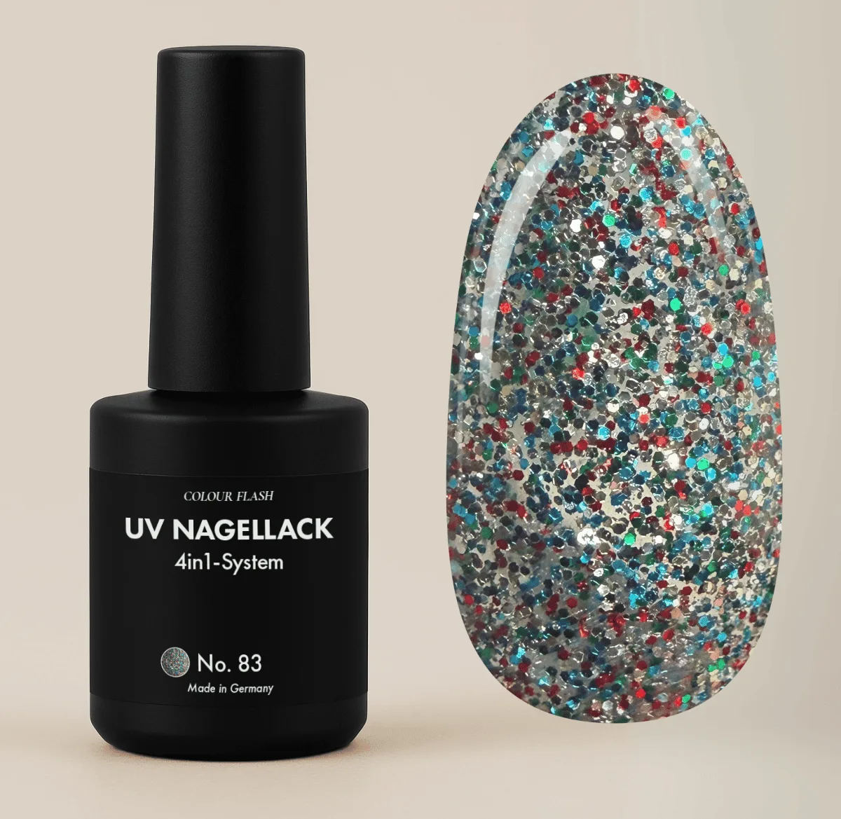 UV Nagellack 4in1 No. 83: Shade and Finish Guide