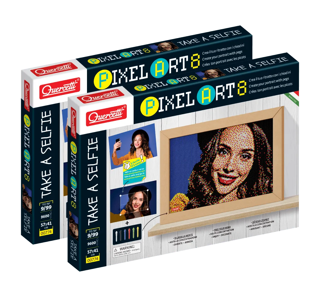 Pixel Art 16: Tira uma selfie – Atividades criativas para crianças
