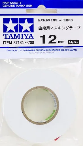 Cách dán băng keo cho đường cong trên bộ mô hình