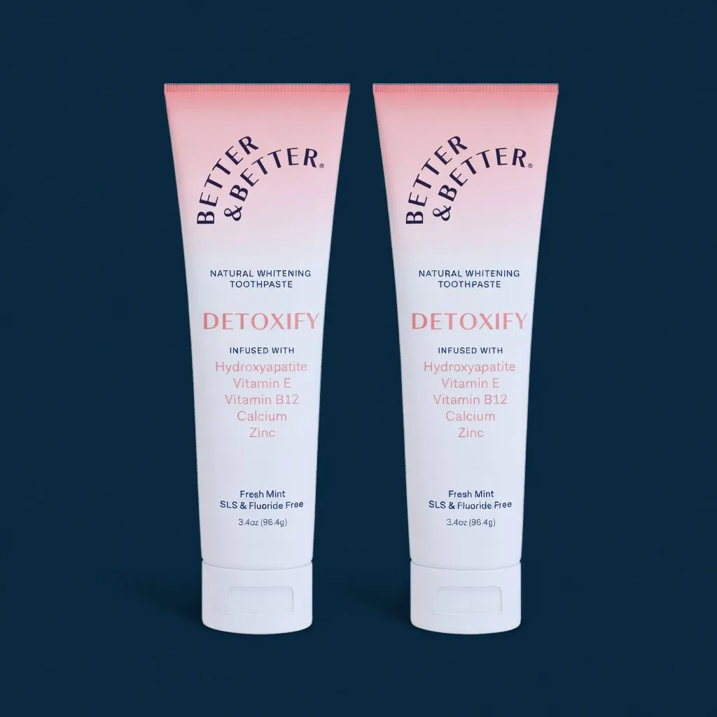 Detoxify Zinc Toothpaste - 2-Pack