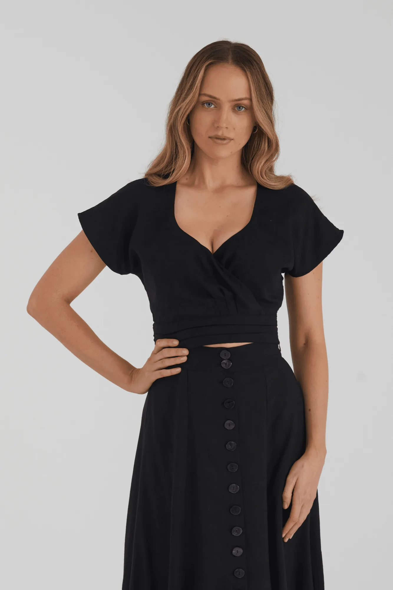 Frenchie Top - Black