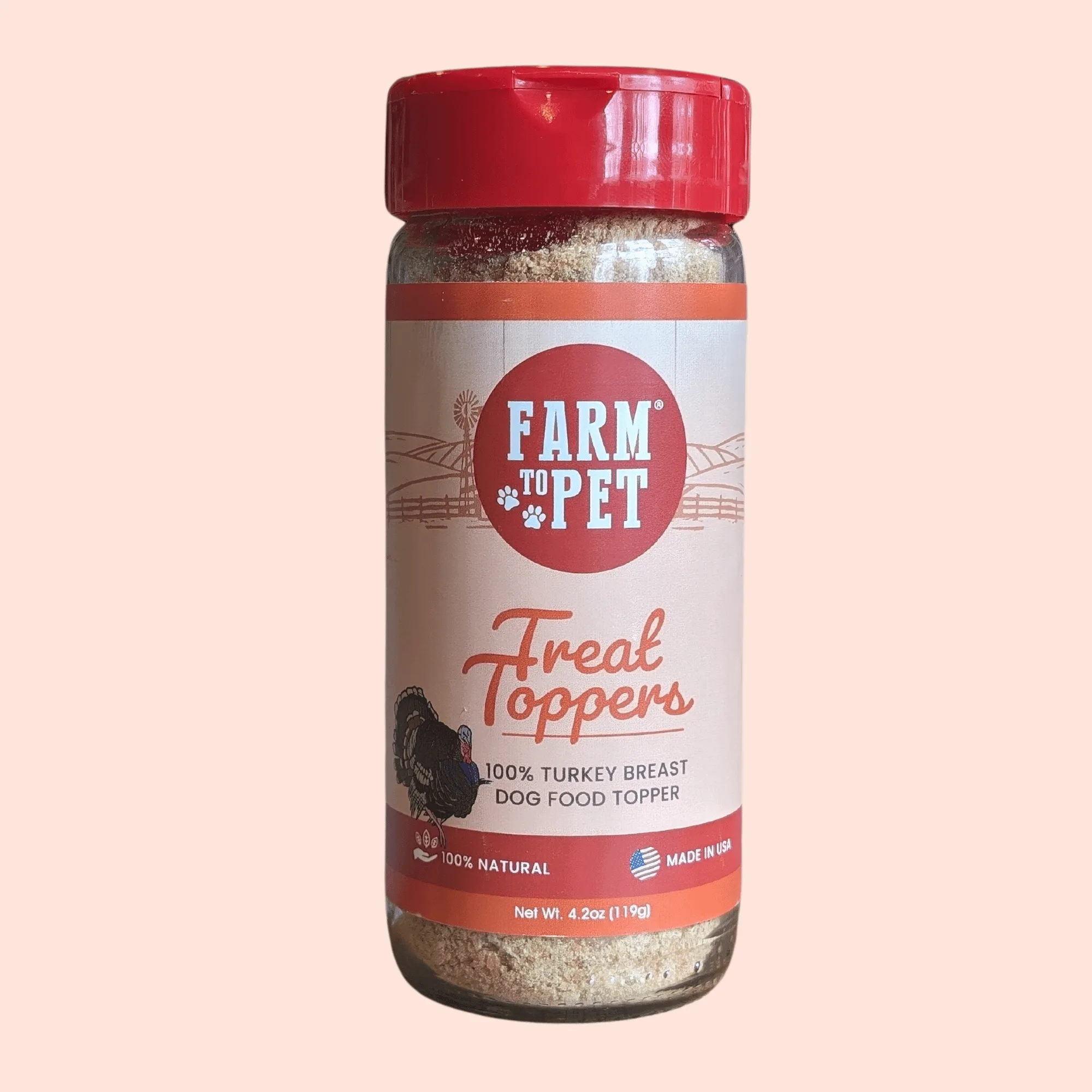 Treat Topper Kalkoen Hondenvoer Topper | Gezonde maaltijdsupplement voor honden