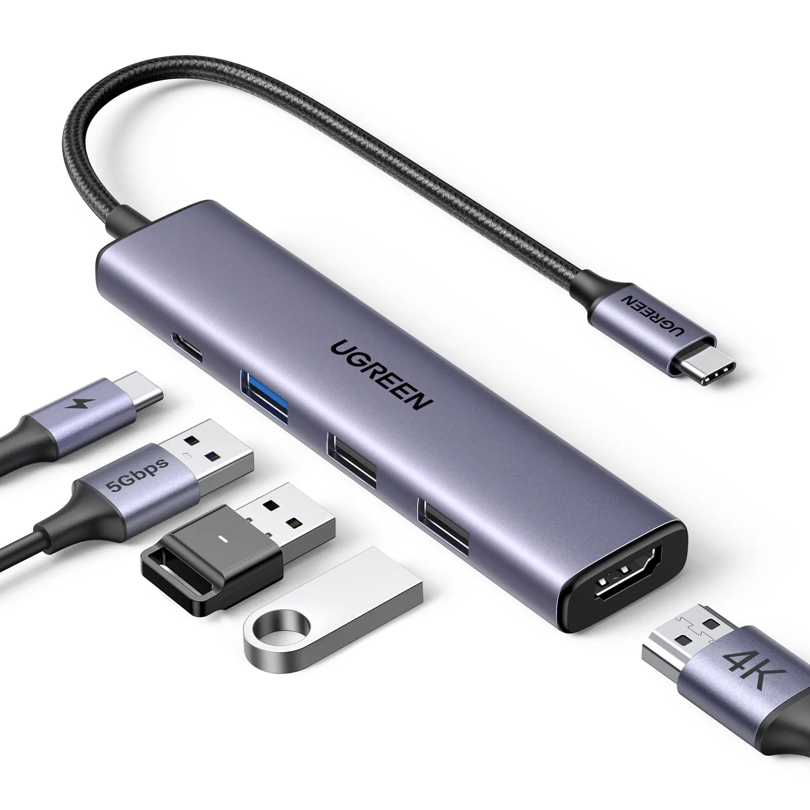 UGREEN Revdock Hub USB-C 5-em-1