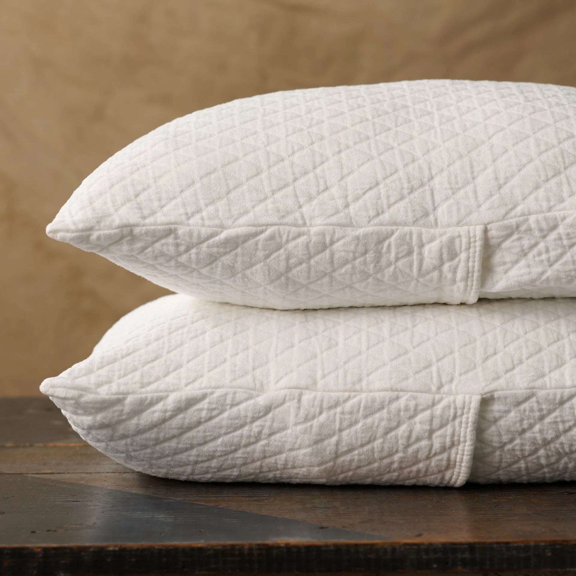 Diamond Matelassé Sham Set