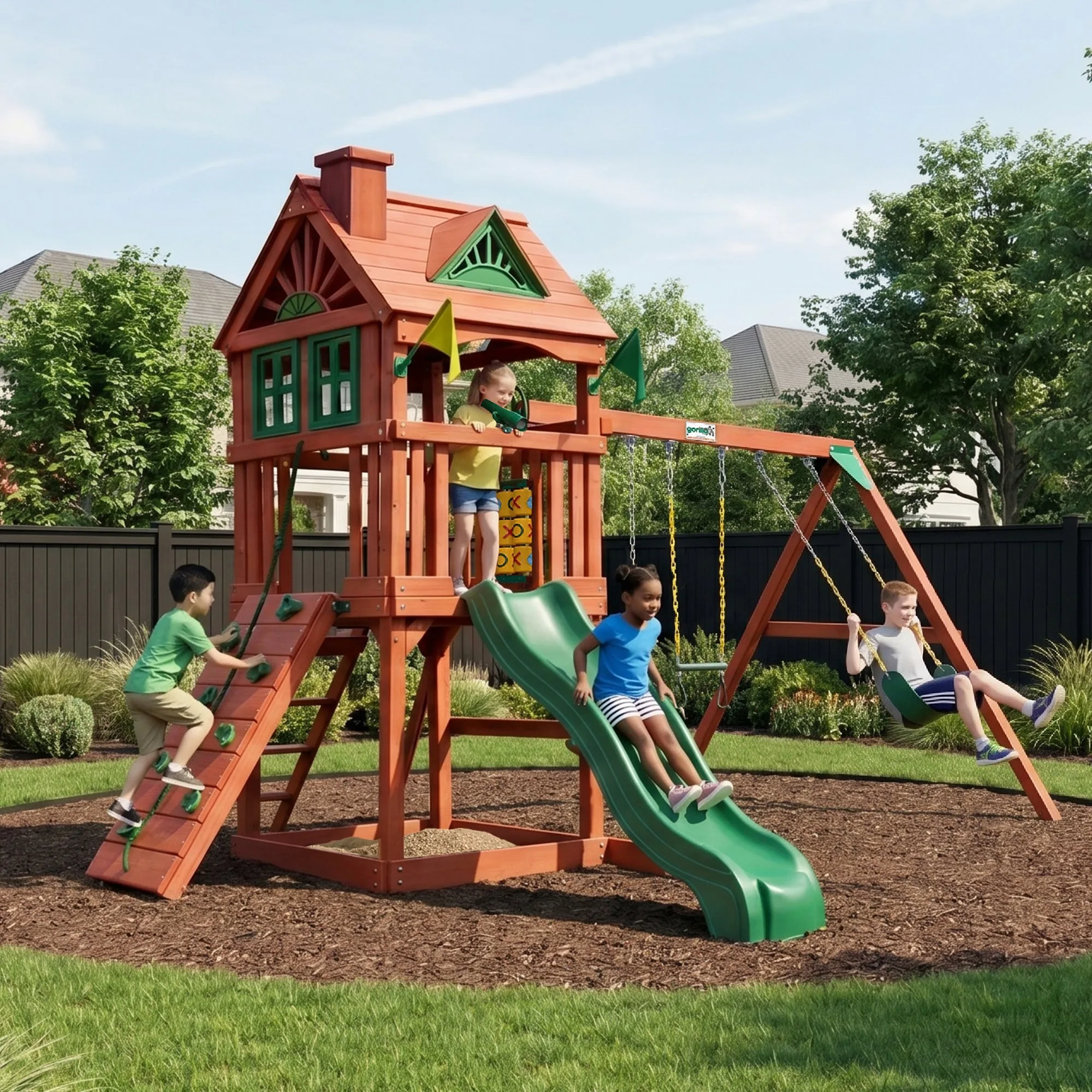 Nantucket II Swing Set