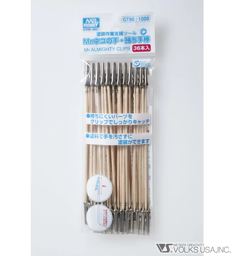 Cómo usar el Mr. HOBBY Almighty Clip Stick para pintar