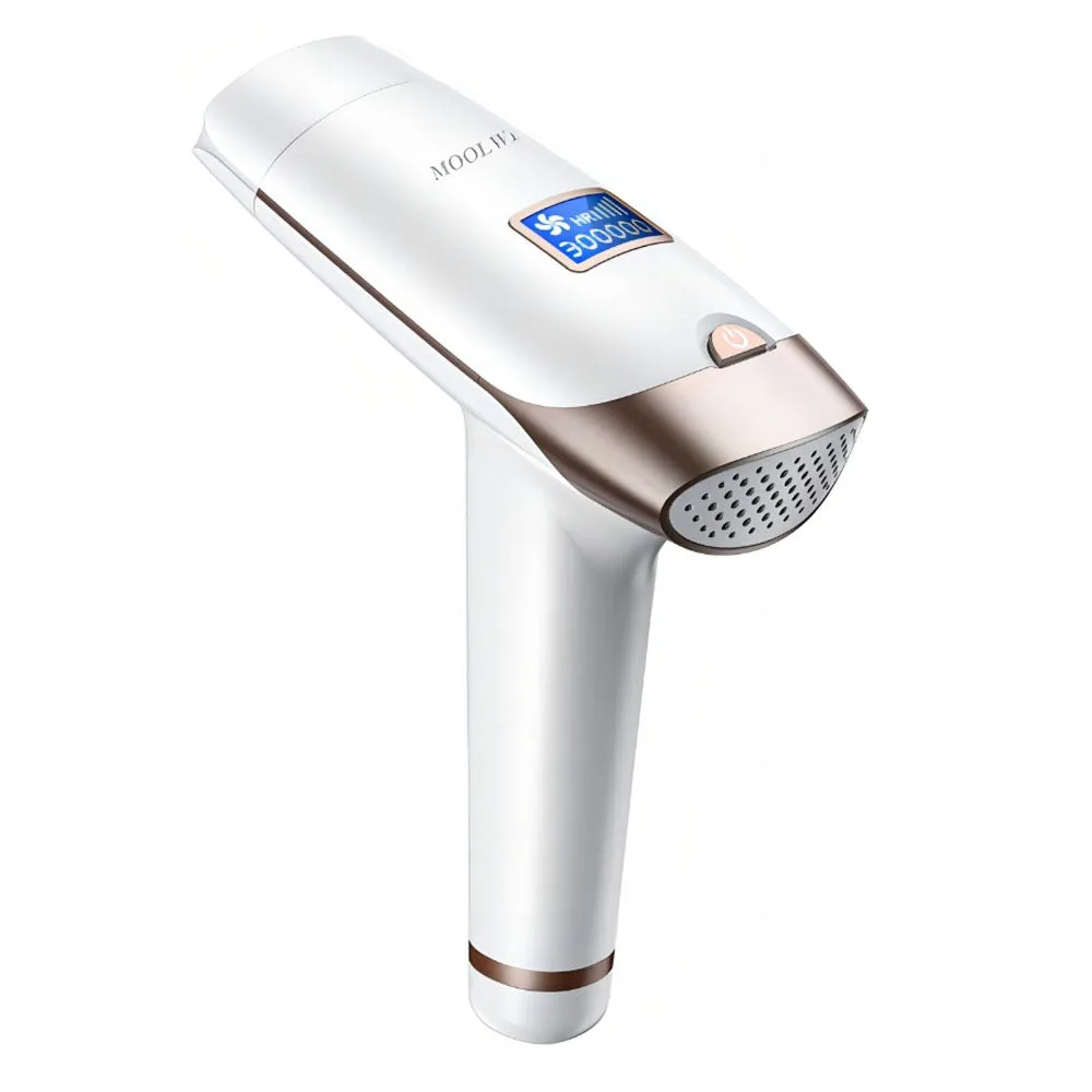 IPL Hair Removal Device With 5 Energy Levels, Large Emission Area for Long-lasting Hair Removal
