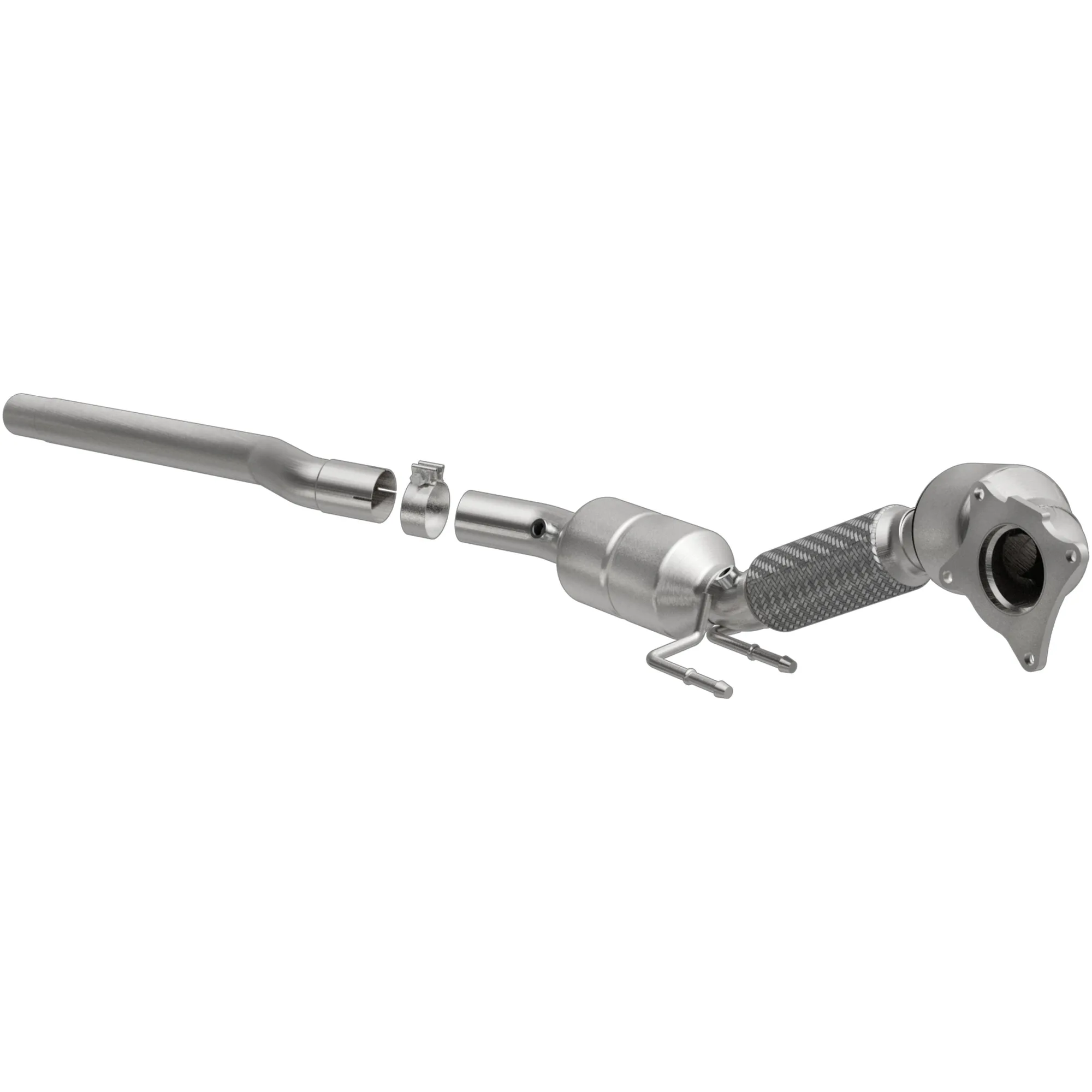 MagnaFlow 2009-2017 Volkswagen CC 2.0L / 2010 Volkswagen Passat 2.0L Conversor Catalítico de Ajuste Direto, Grau OEM, Conforme Normas Federais / EPA 52380
