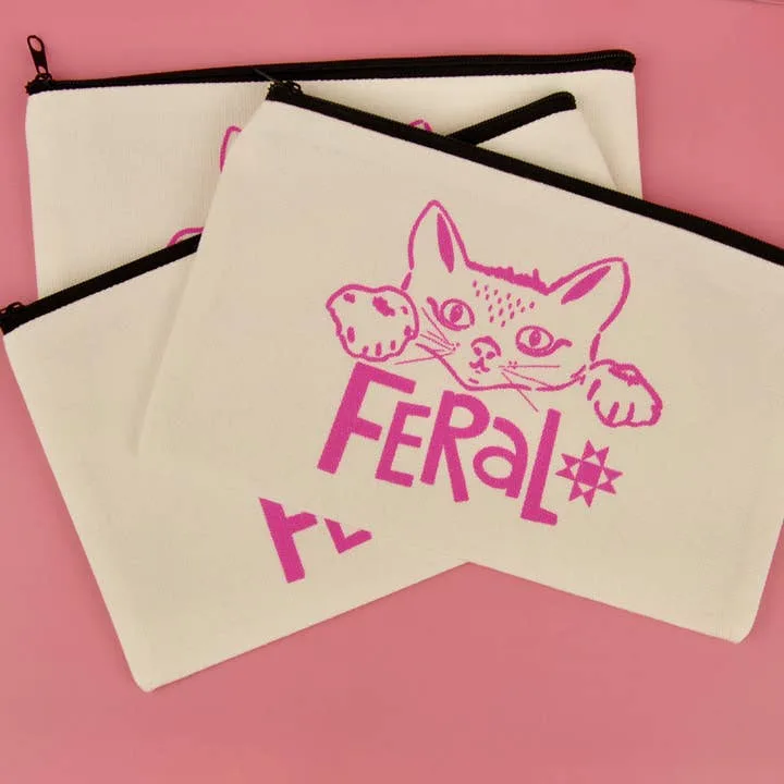 Pochette zippée Feral