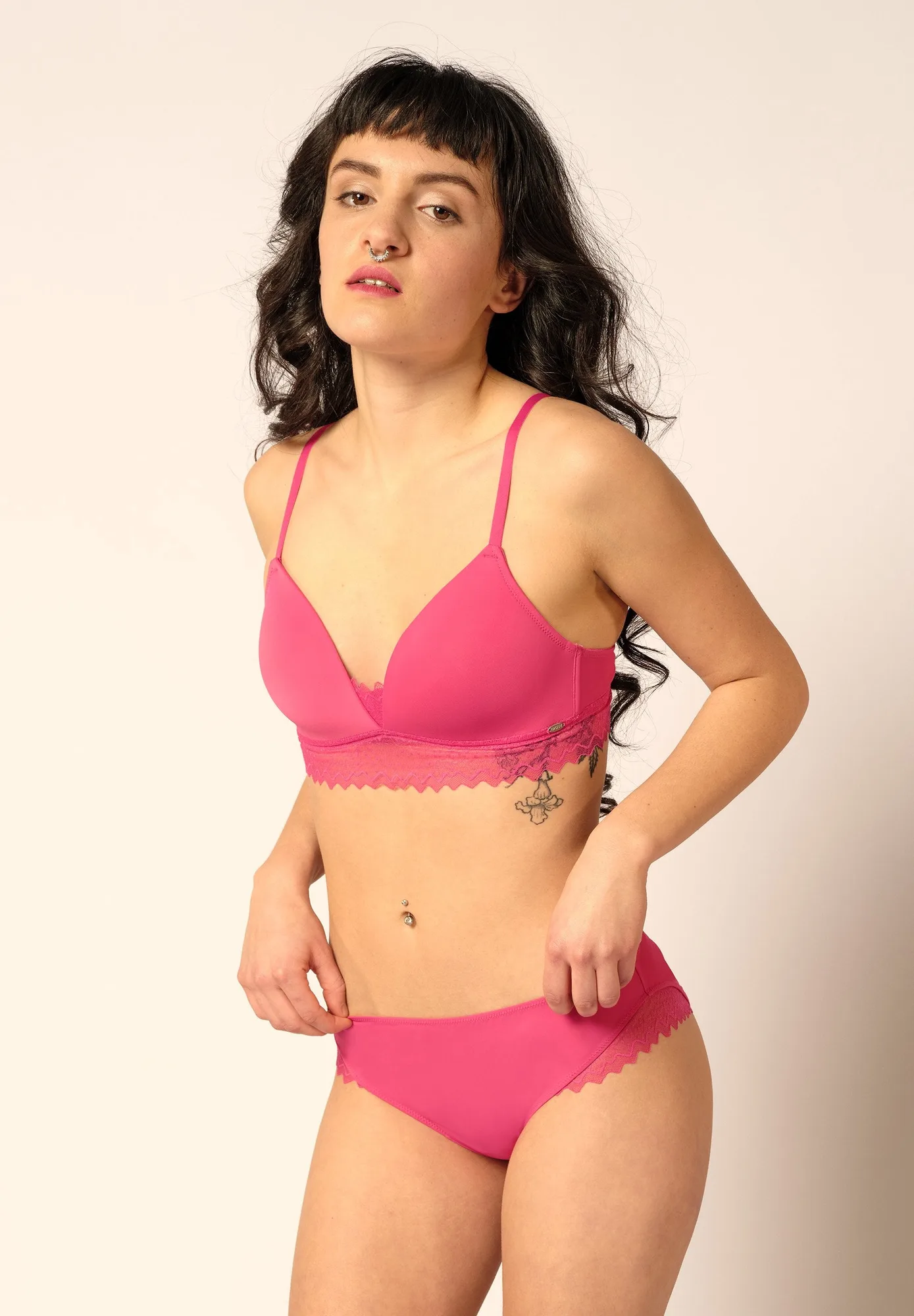 Soutien-gorge triangle dentelle My Lace rembourré | 080810-08S481