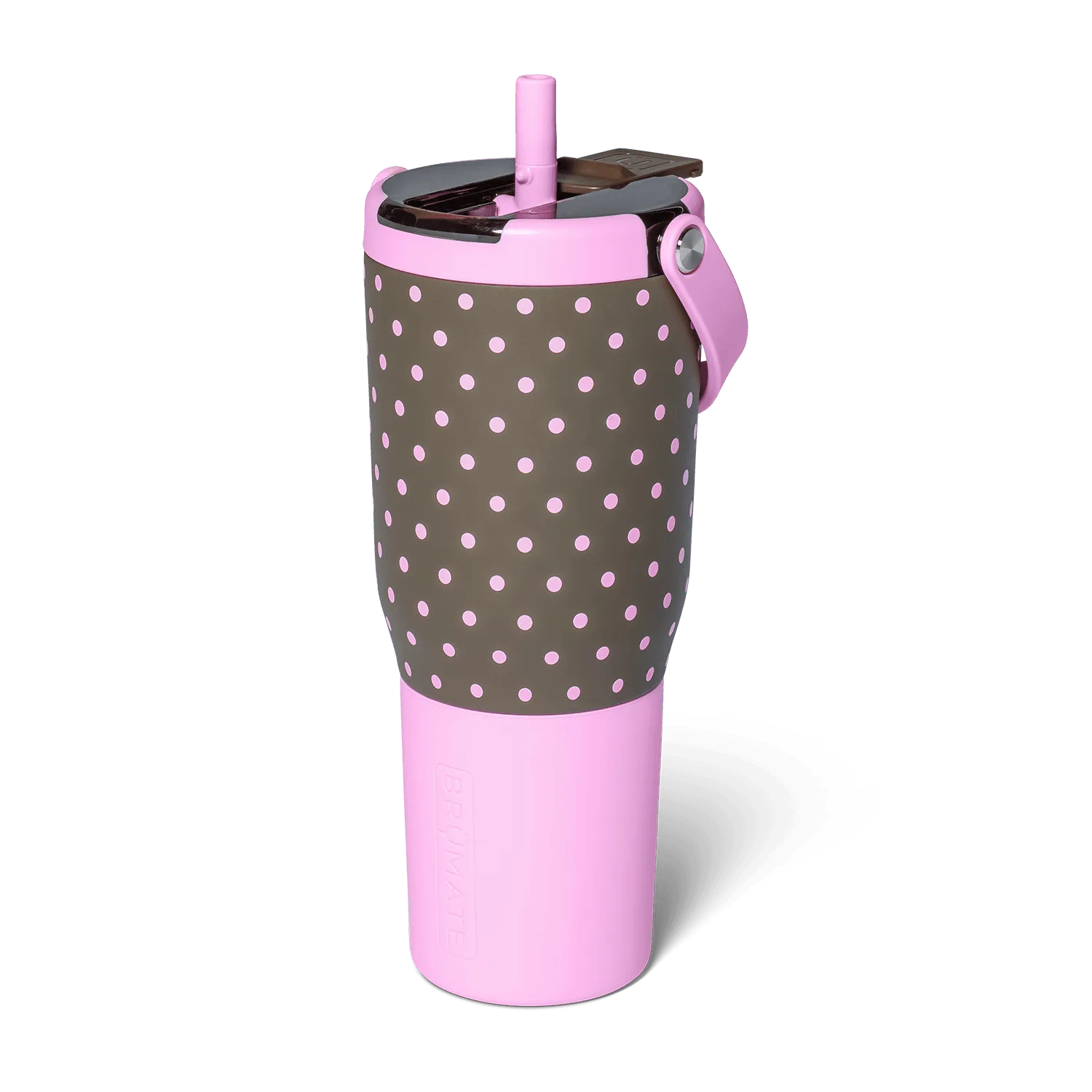Mocha Dot Polka Pearl frente a otros diseños de BrüMate