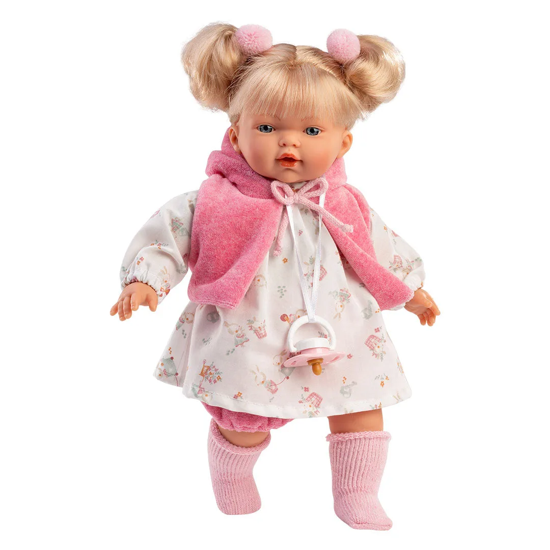 Muñeca Llorens que llora 33 cm – Los Llorones – Roberta Llorona
