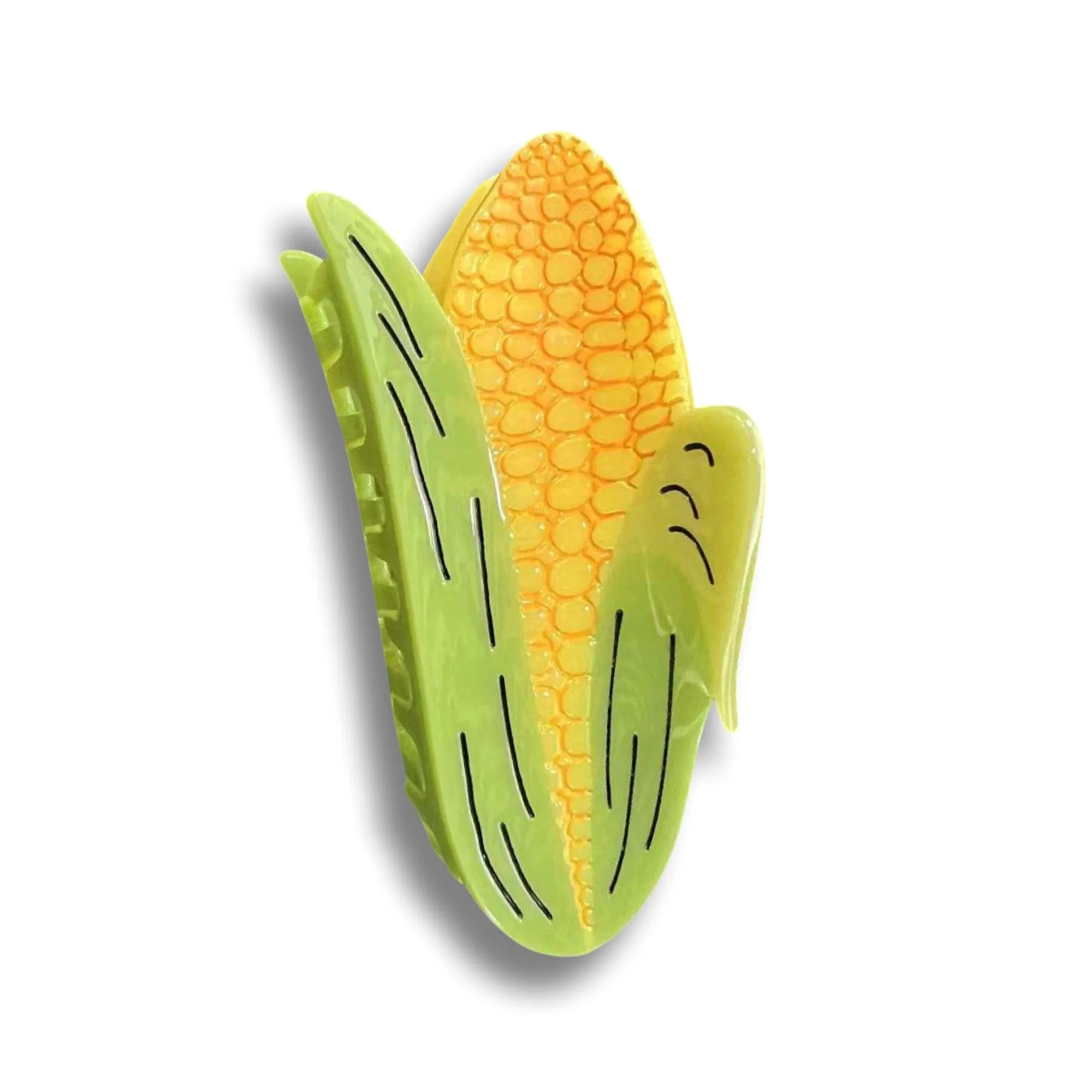 Pinza de pelo grande de maíz