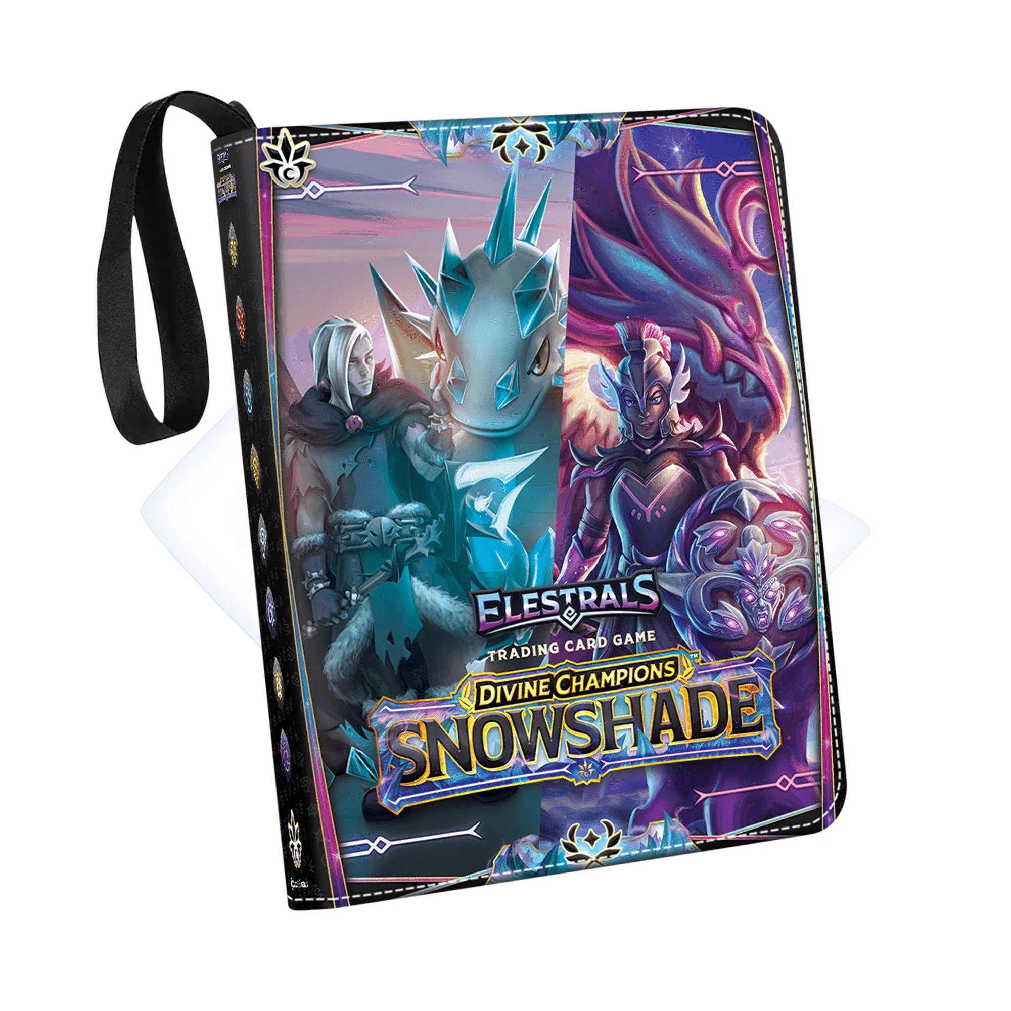 Carpeta Snowshade: Organiza tus cartas de Divine Champions