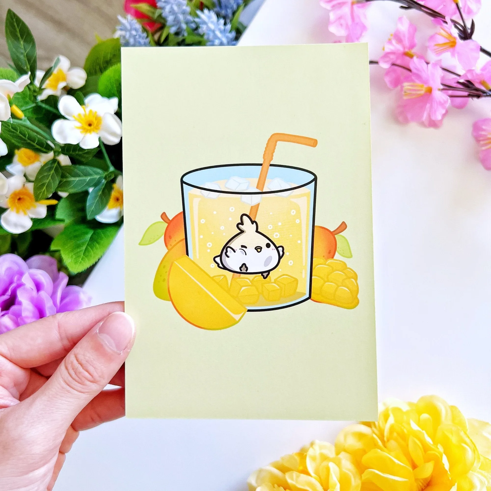 Postcard - Mango Soda (Chichi)