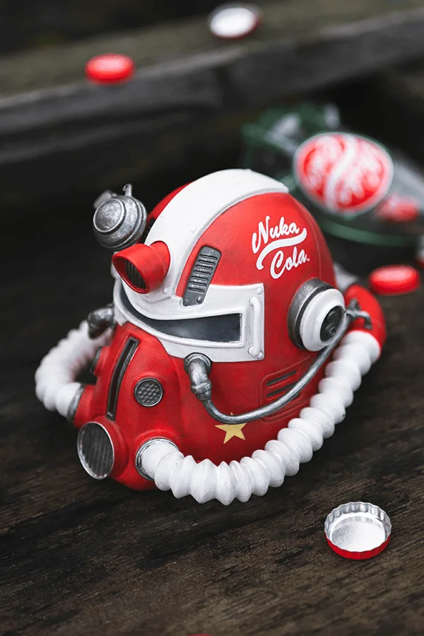 Fallout Nuka-Cola Power Armor Helmet Mini Desktop Statue
