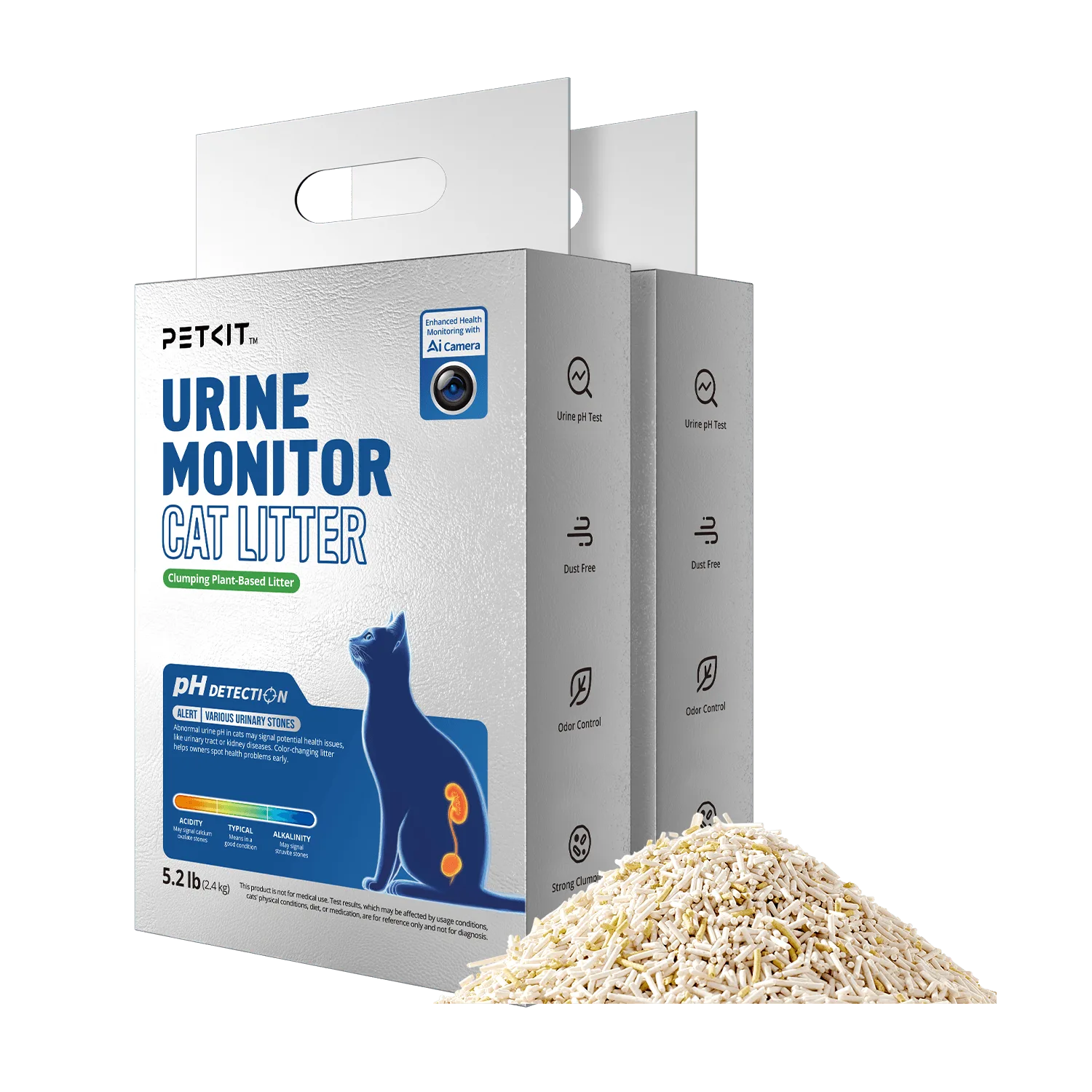 Urine Monitor Cat Litter - 2 Bags