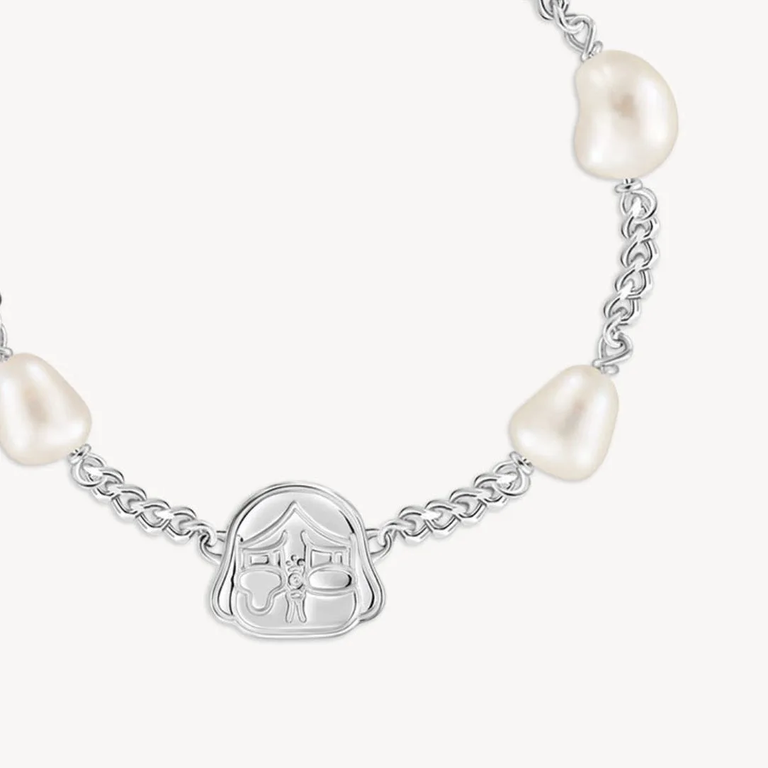 POPOP CRYBABY Crying for Love Classic Baroque Pearl Bracelet