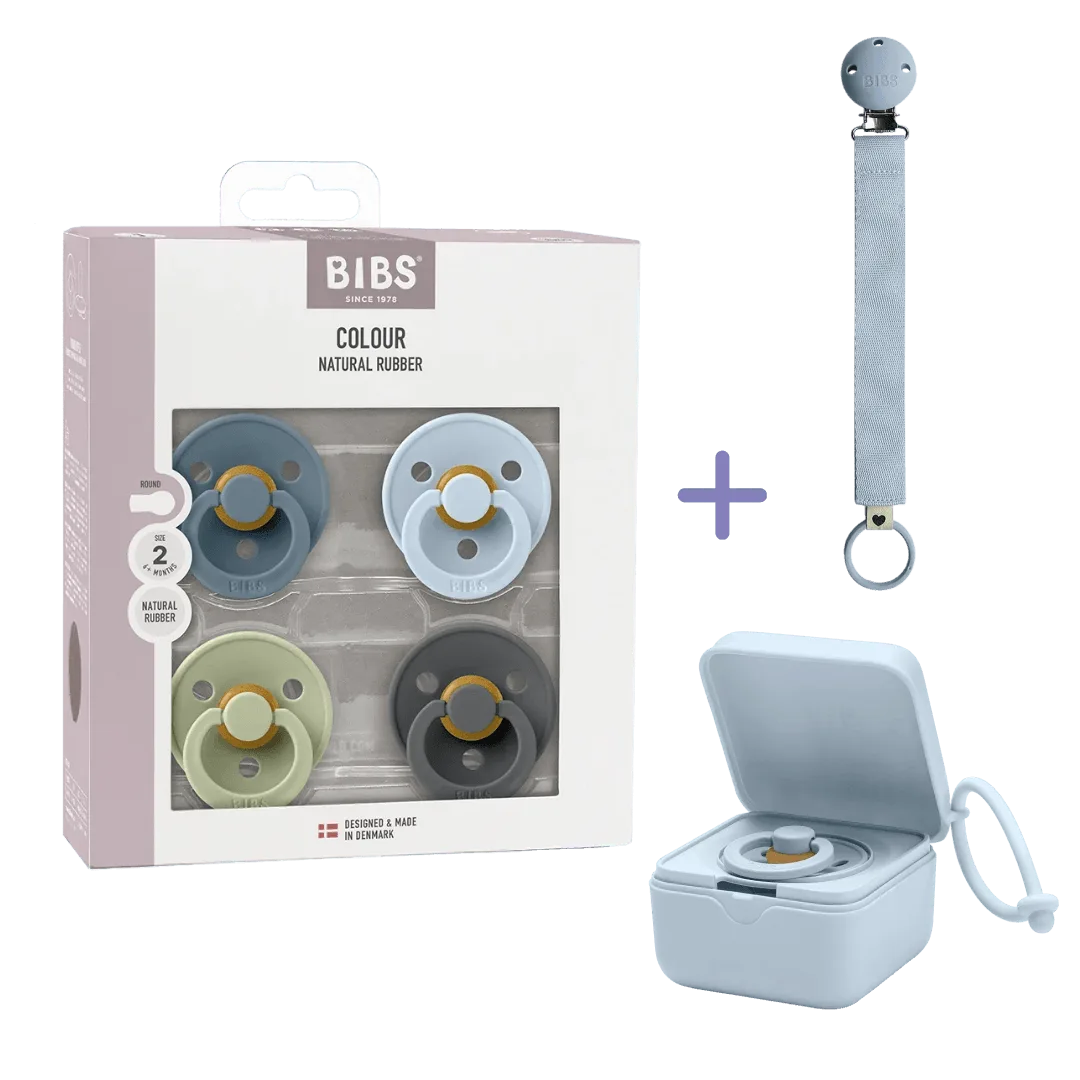 O que está incluído no Colour Pacifier Bundle?