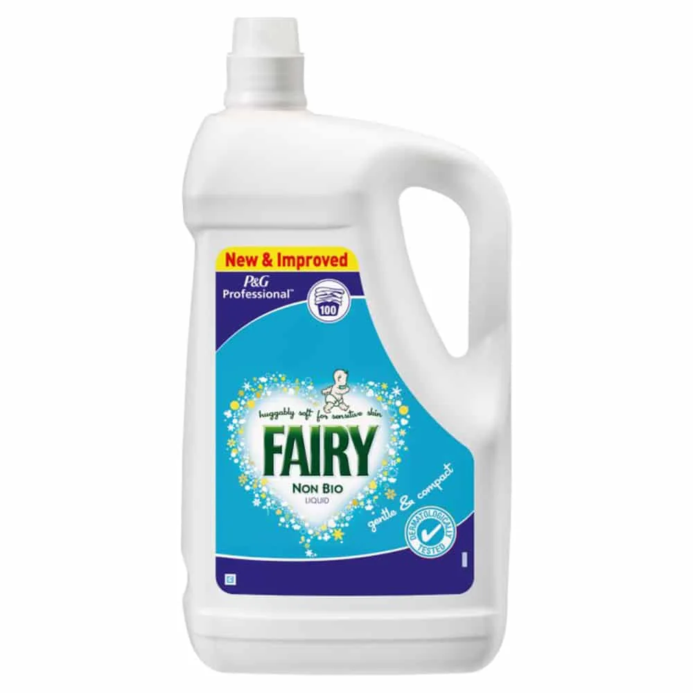 Fairy Laundry Liquid Non Bio 1×4.95Ltrs