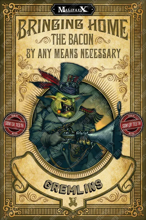 Malifaux Poster: Gremlins, Bringing Home