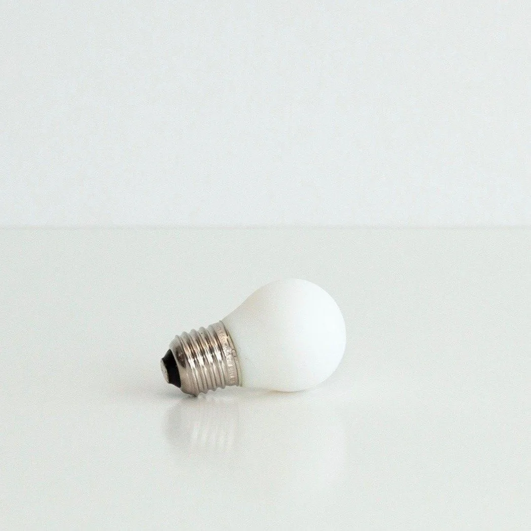 Light Bulb - G45 3W E27 2700K Porcelain Frosted