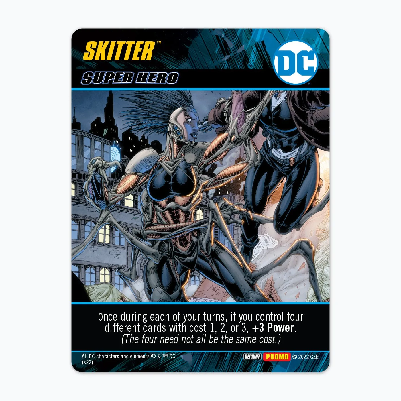 DC Deck-Building Game: Carta promocional de Skitter