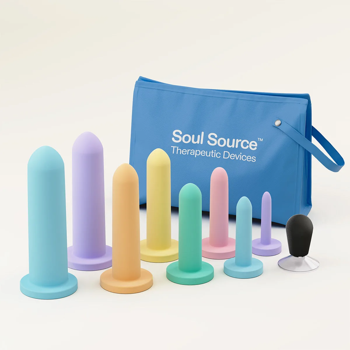 Entraîneurs pelviens en silicone Soul Source - Ensemble complet