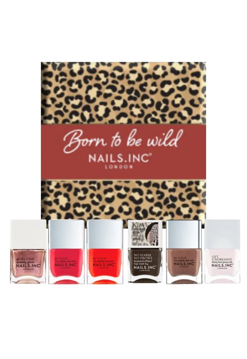 Born to Be Wild 6-Piece Nail Polish Set