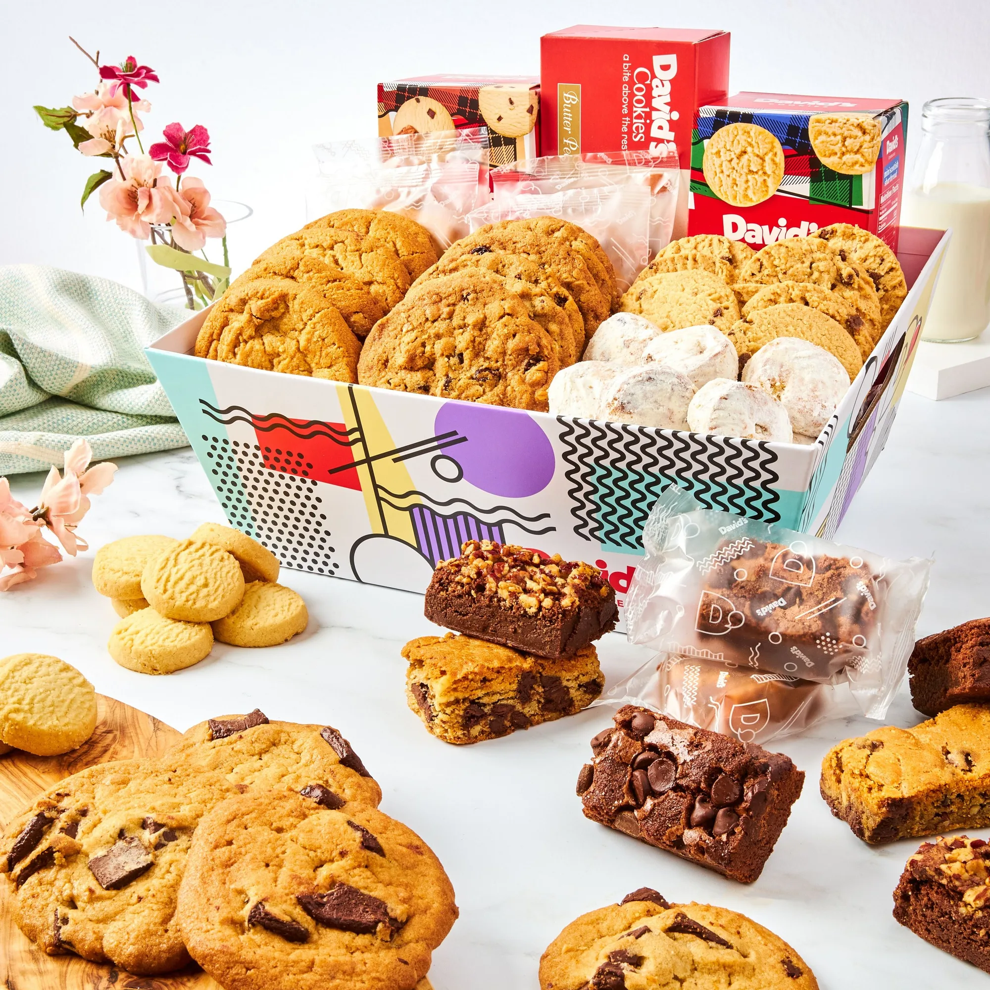 Davidova signature krabice sušenek a brownies