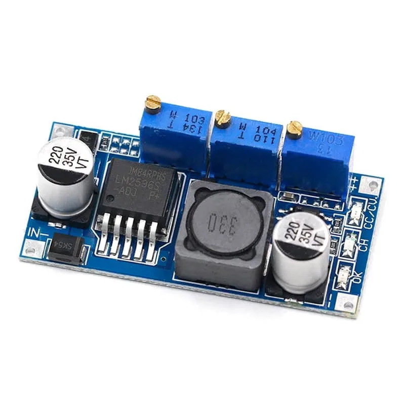 LM2596 Adjustable Buck Converter CC CV 5-35V to 1.25-30V 2.5A
