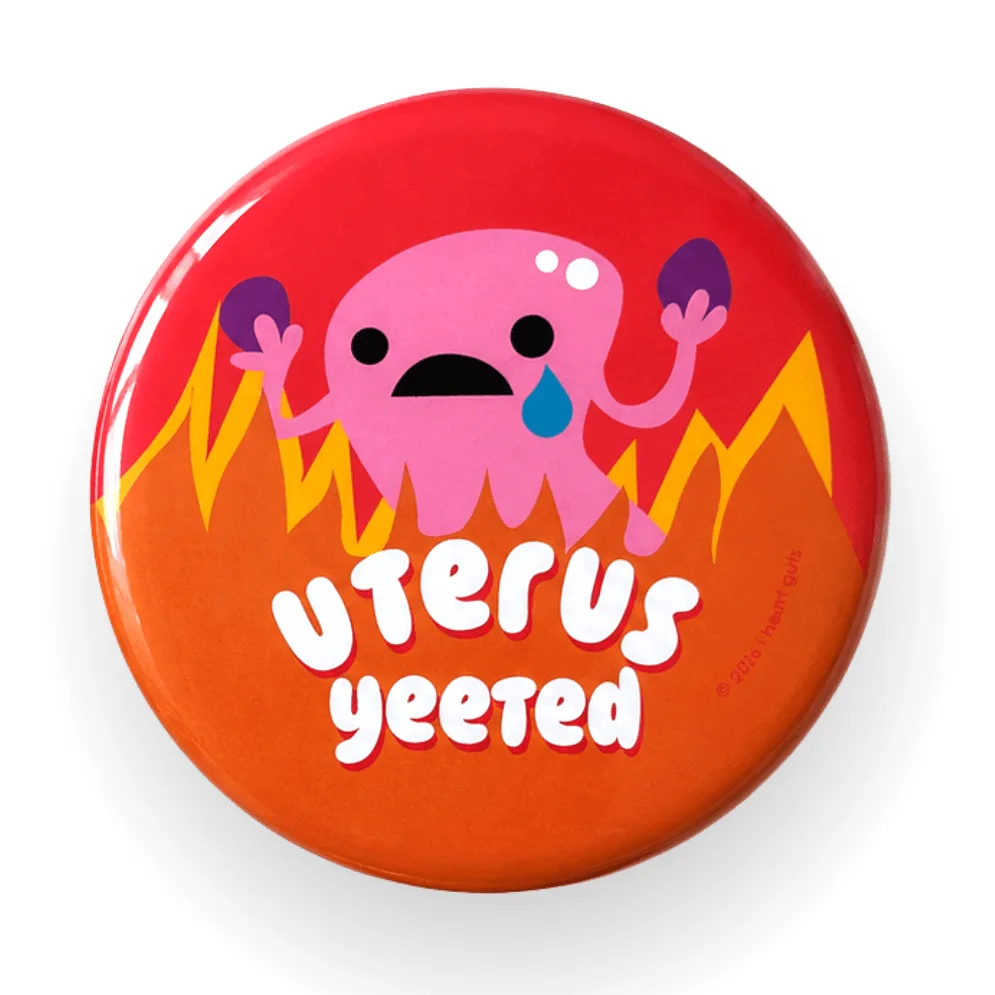 Uterus Yeeted Magneet - Hysterectomie cadeau, vrouwen gezondheid