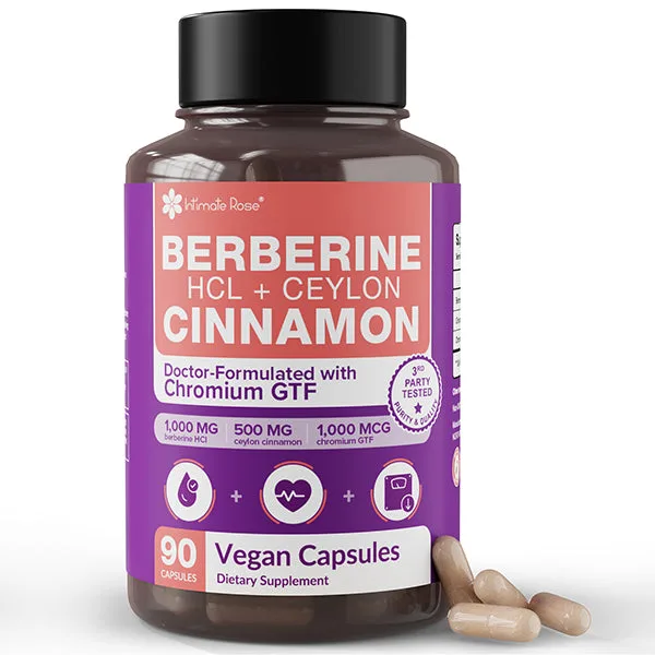 Berberine + Ceylon Cinnamon Supplement: What It Supports