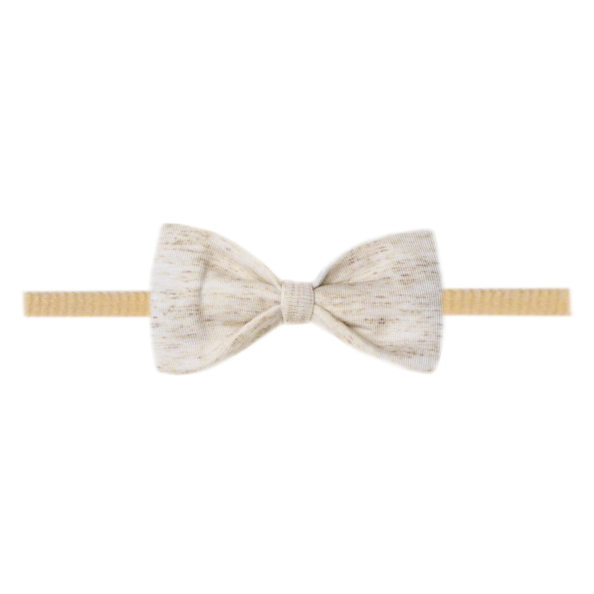 Bowtie Baby Bow - Oat