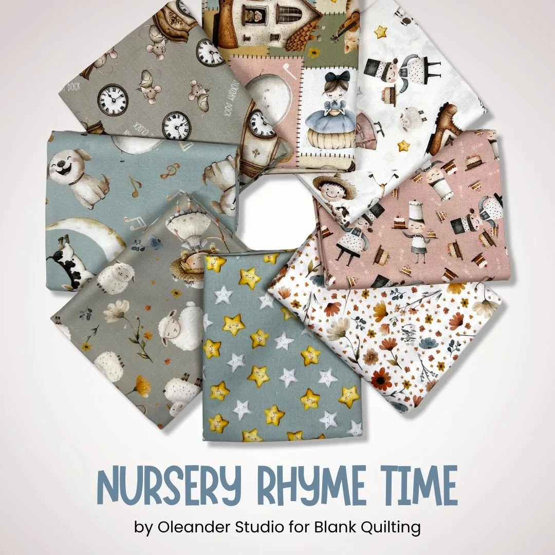 Lote de media yarda Nursery Rhyme Time