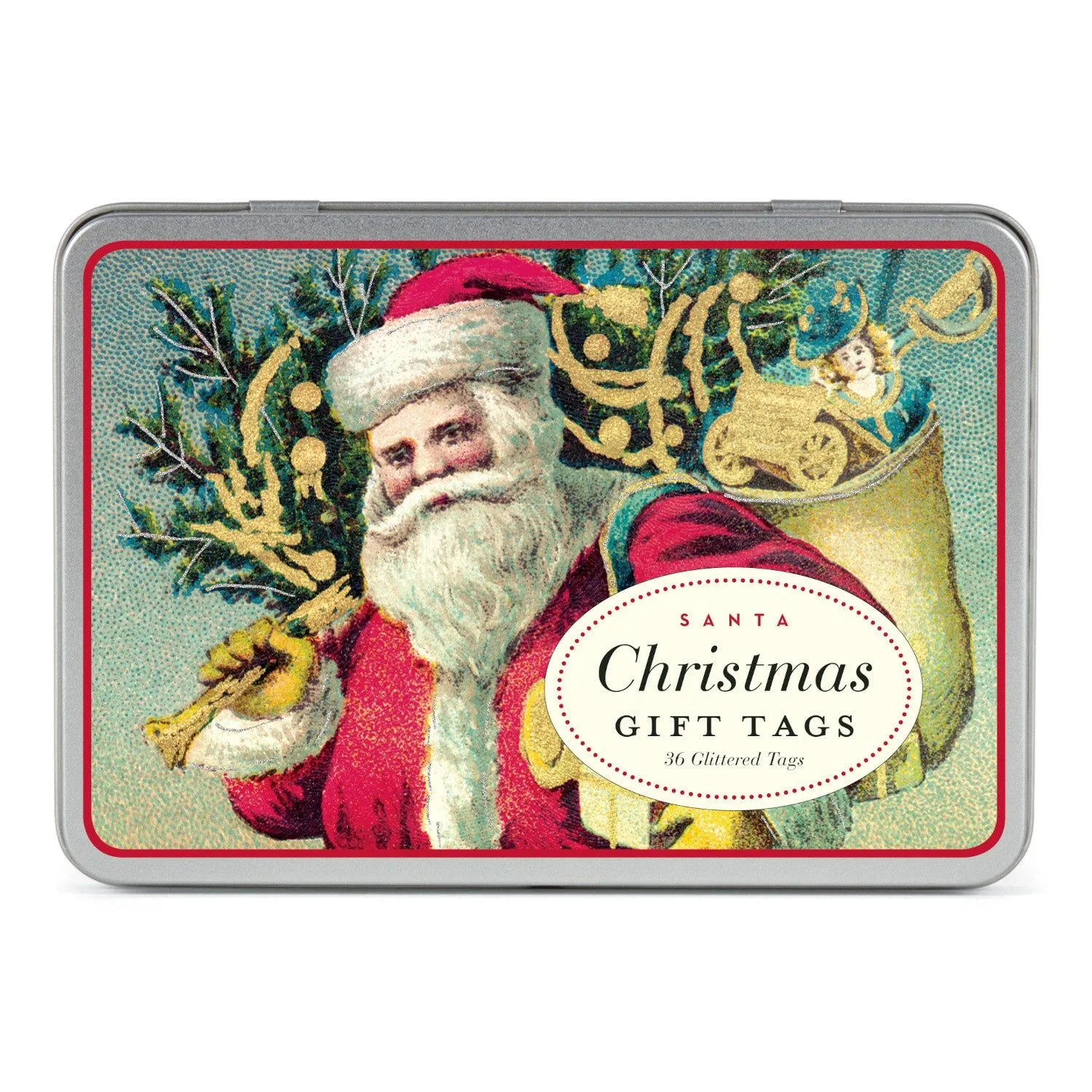 Christmas Santa Gift Tags
