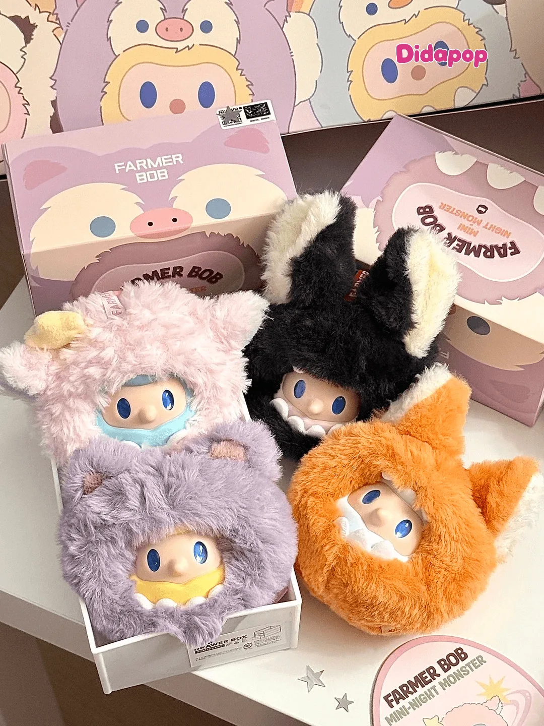 FARMER BOB Mini Night Monster Plush Series Blind Box: In-Depth Review