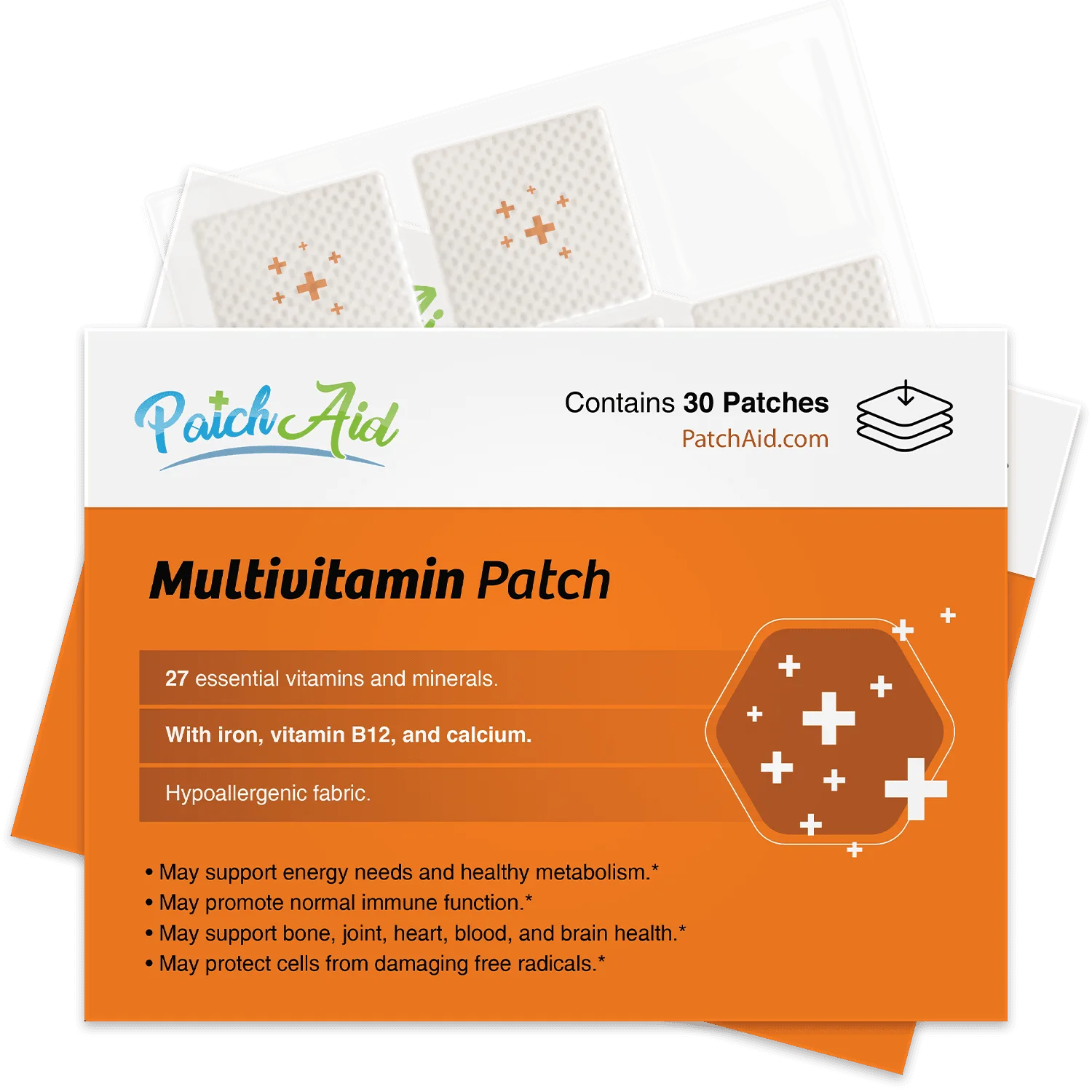 Multivitamin Plus Topical Vitamin Patch