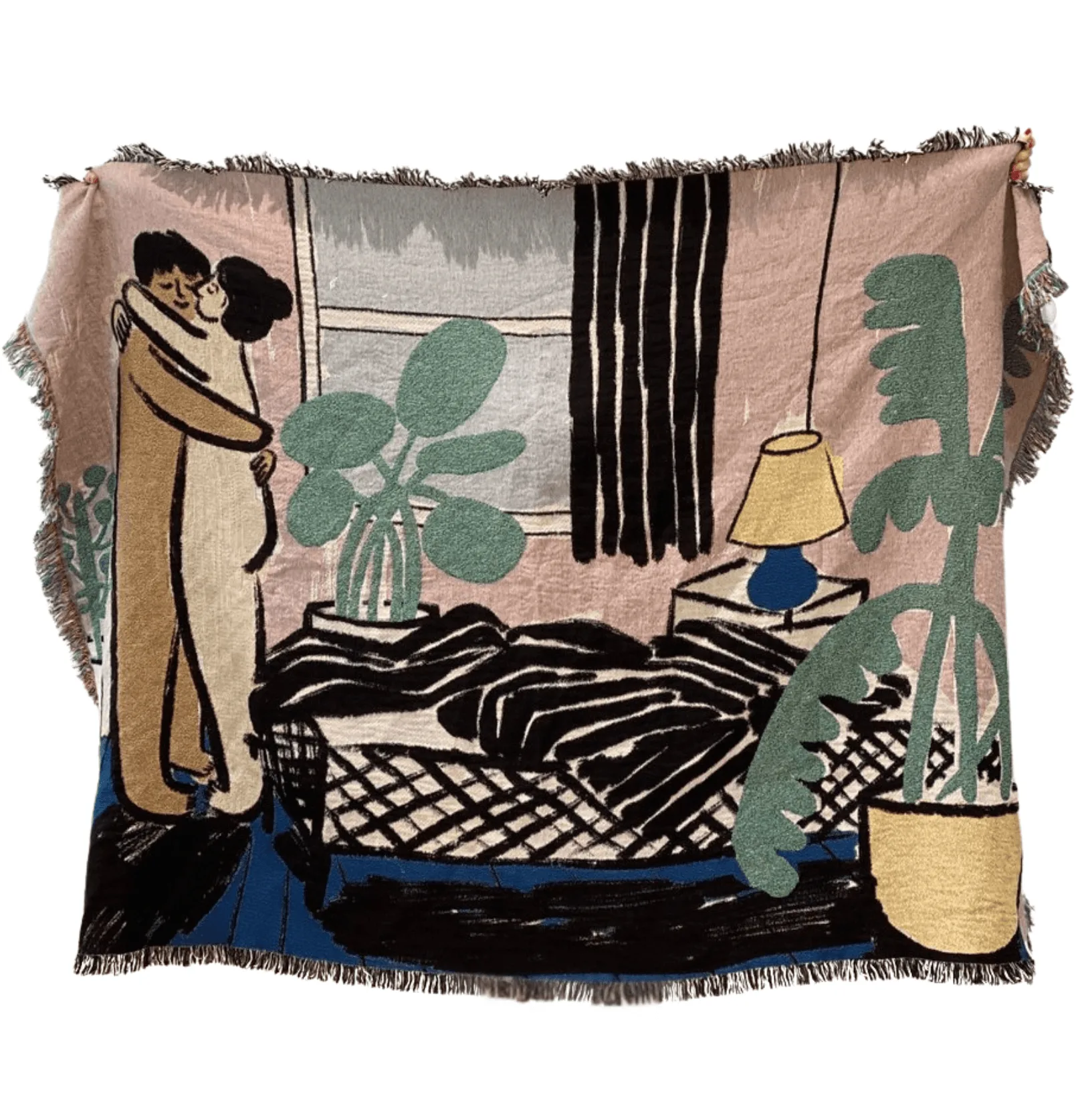 Come presentare una coperta Morning Love come regalo