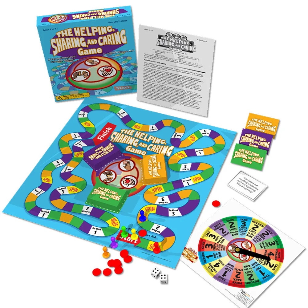 How to Use the Helping, Sharing and Caring Board Game