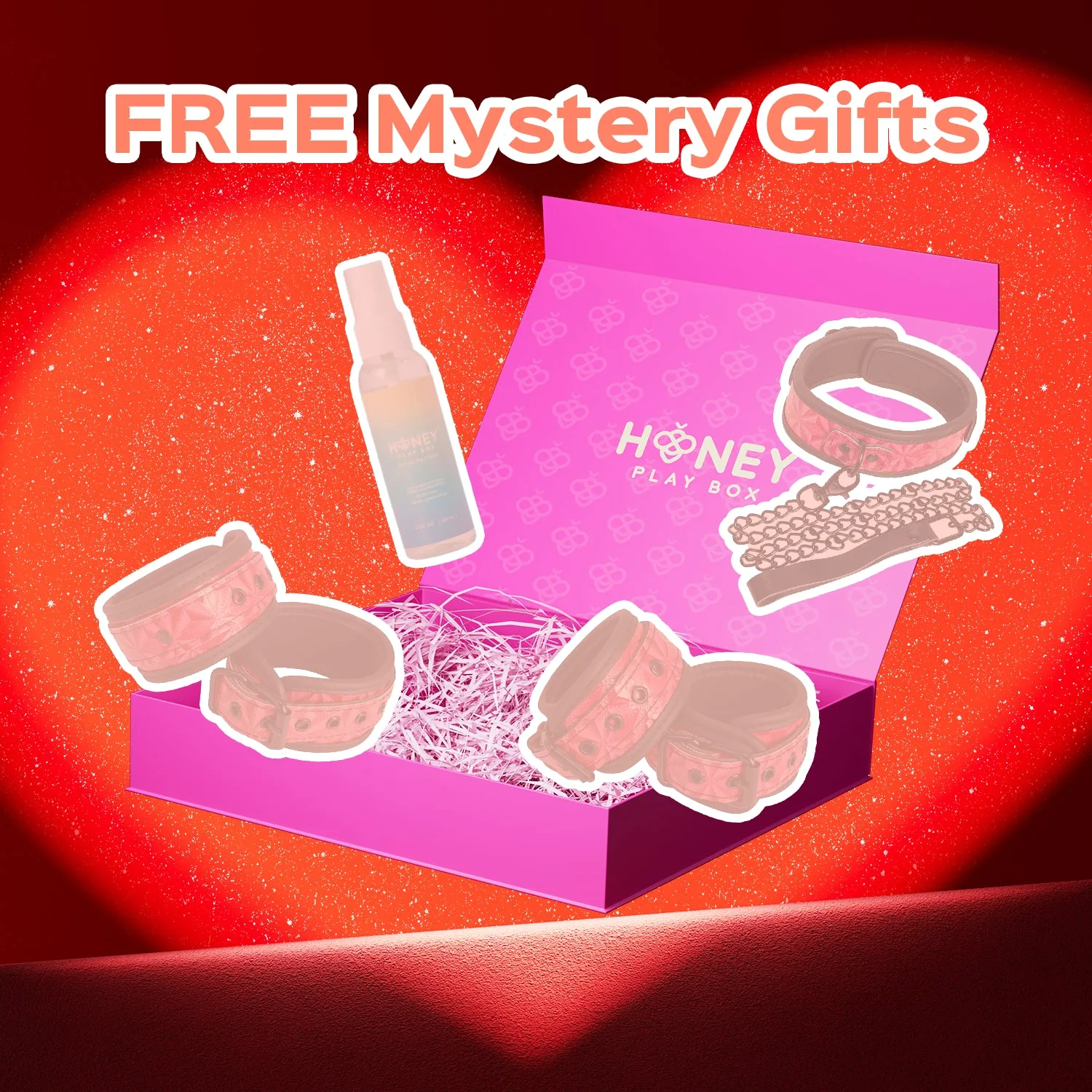 What's in the Valentine's Day Free Mystery Gift Set?