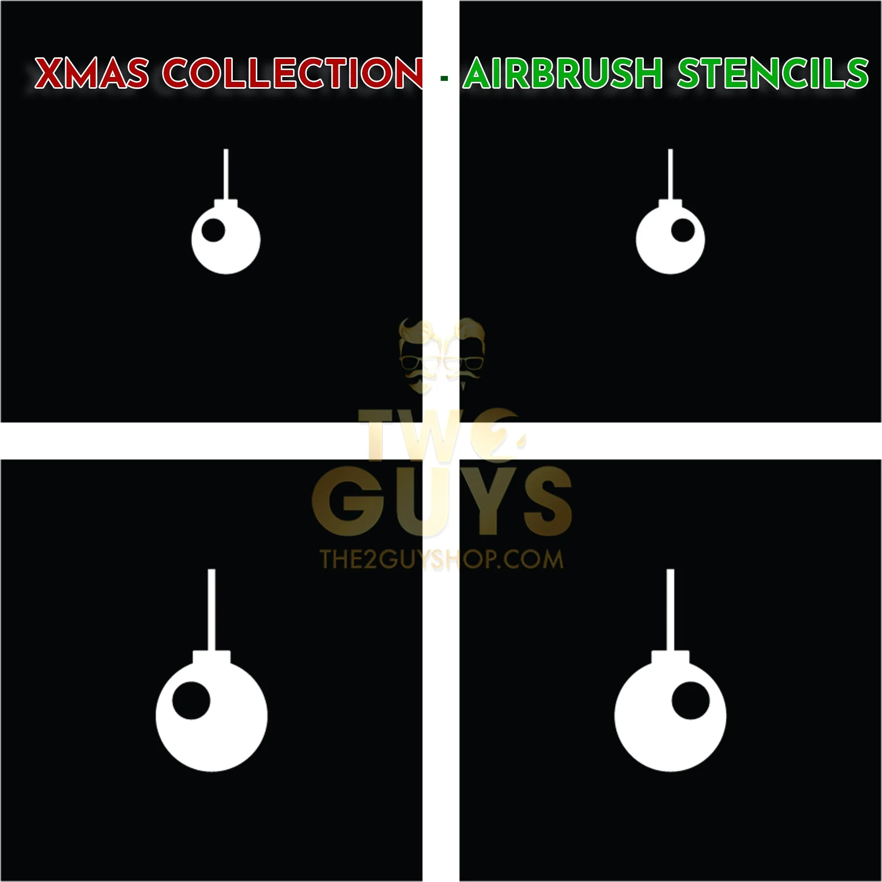 Ornament Airbrush Stencils