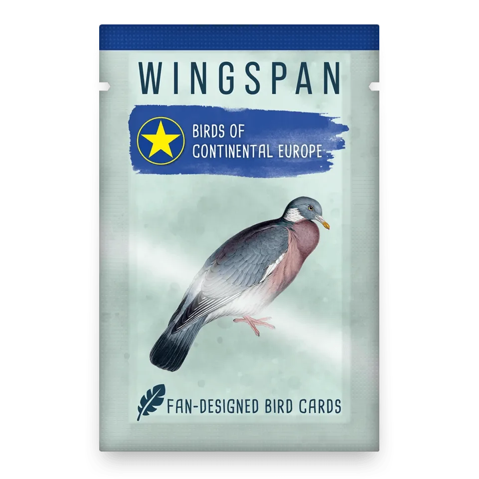 Wingspan Fan-Designed Bird Promo Pack: Vögel Kontinentaleuropas
