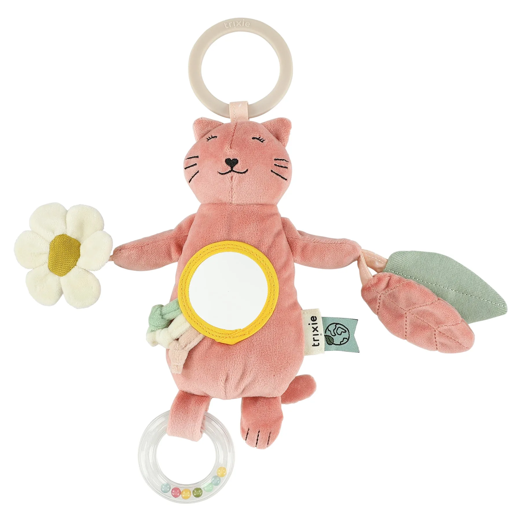 Hangend activiteitenspeelgoed - Mevrouw Kat