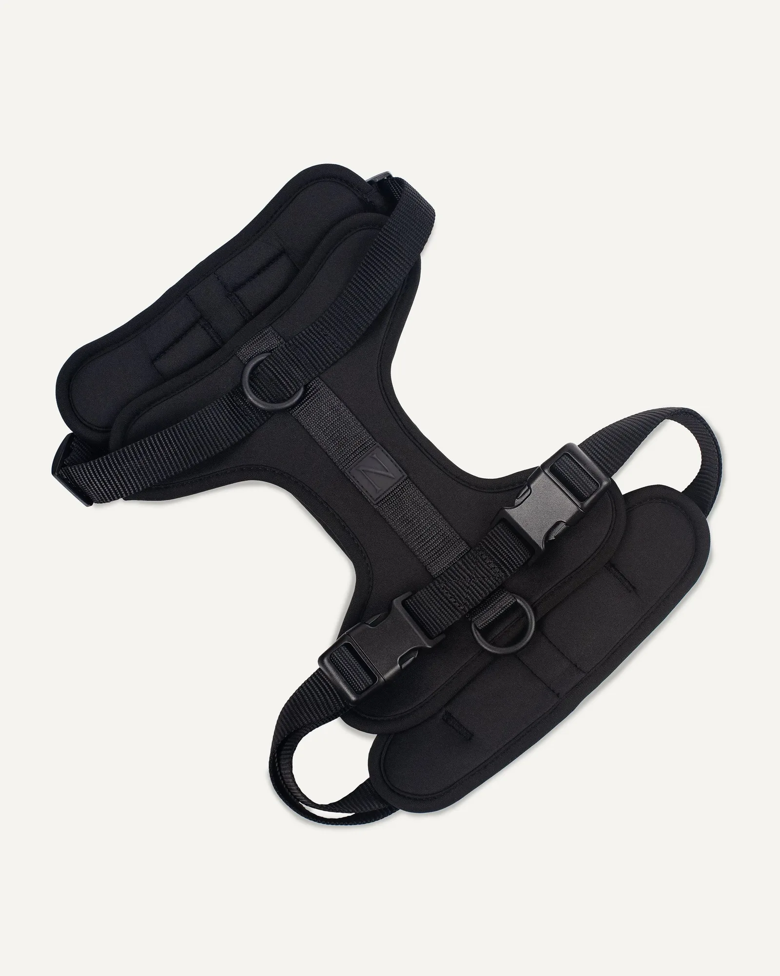 Black Adjustable No-Pull Dog Harness