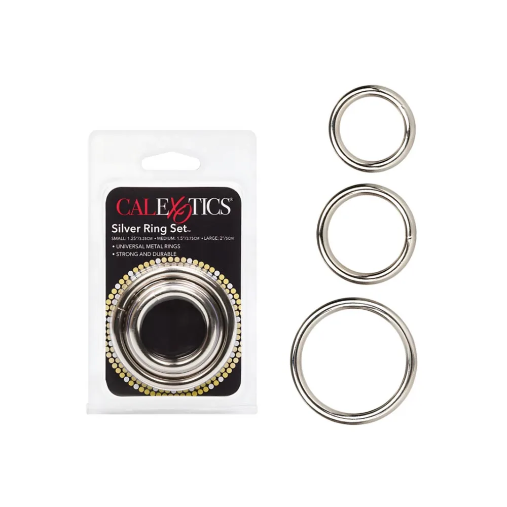Steel Cock Ring Set of 3