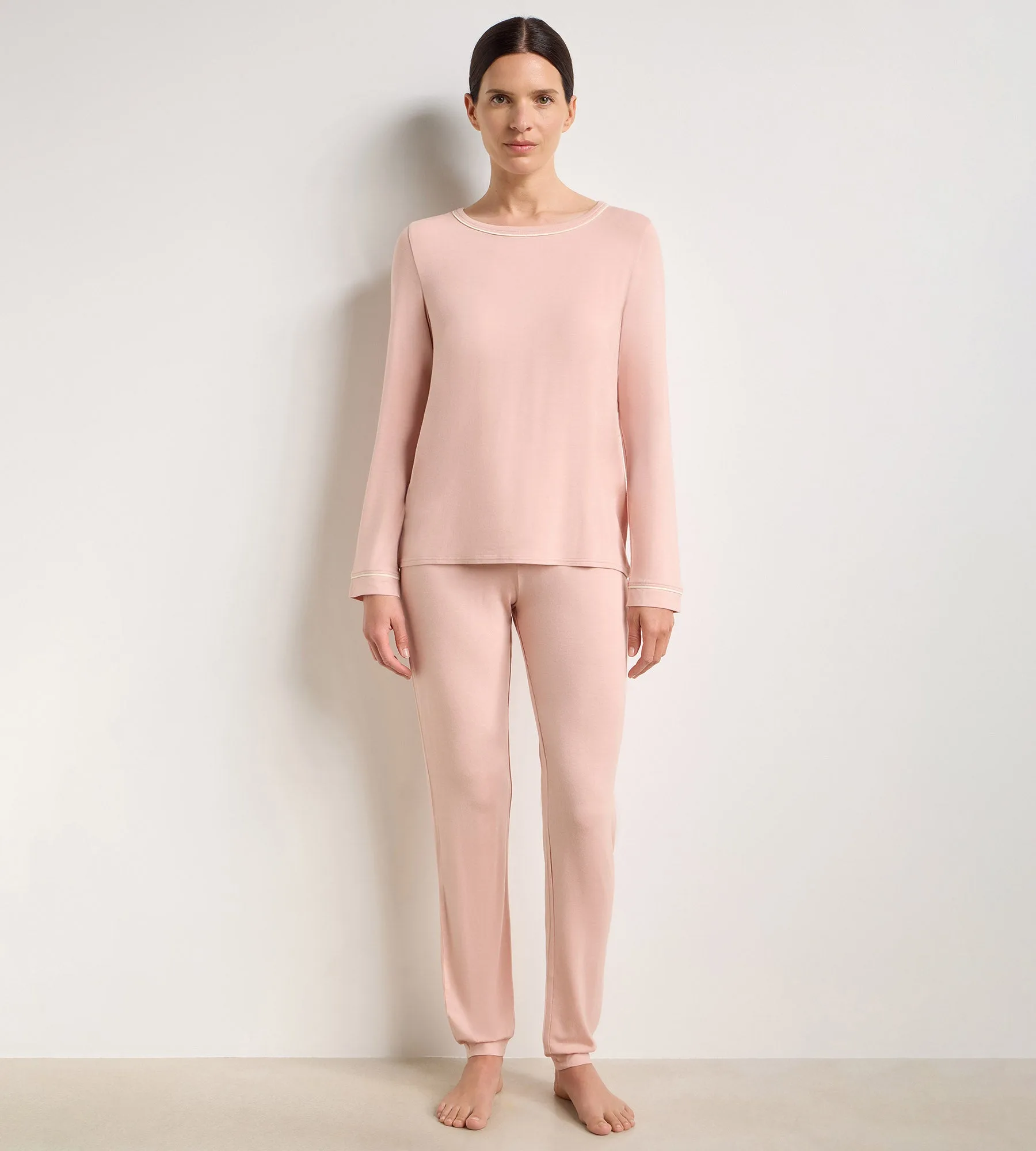 Jogging de pyjama rose poudré Soft Blush