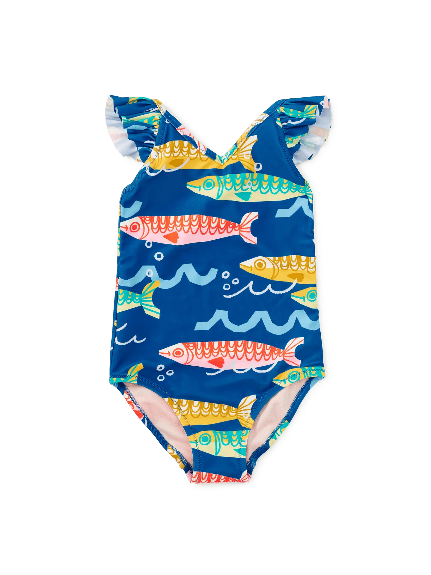 Maillot de bain une pièce à volants