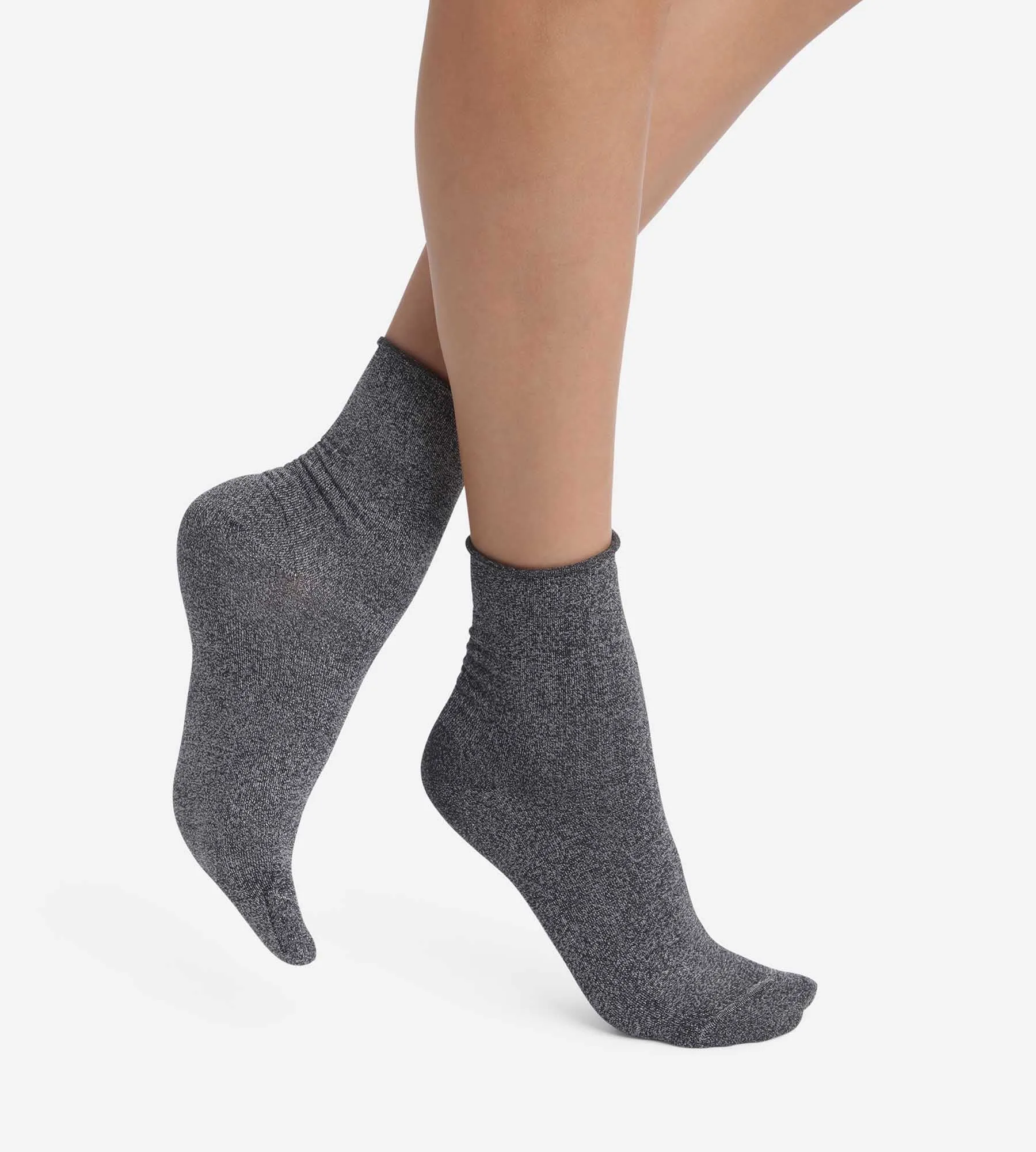 Chaussettes DIM Lurex : porter le scintillement au quotidien